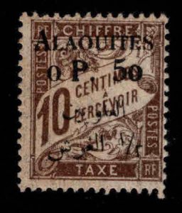 Alaouites Scott J1 MH* Postage Due stamp