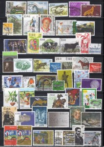 Ireland Stamp Collection 50 Different Reptile Ships Architecture ZAYIX 112622S25