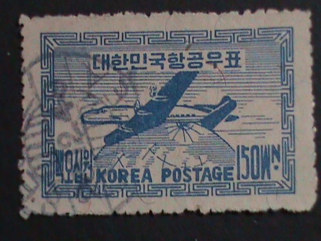 ​ ​KOREA-1947 SC#C2 AIRMAIL -USED VERY OLD STAMP VF WE SHIP TO WORLD WIDE