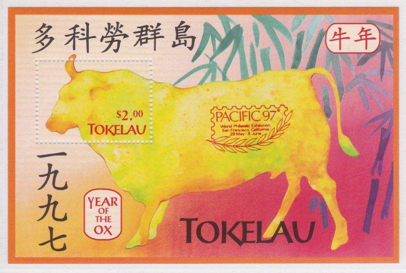 Tokelau # 237, 237a & 237b, Year of the Ox, + 2 Philatelic exhib., NH, 1/2 Cat