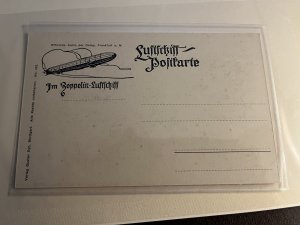 Zeppelin postcard