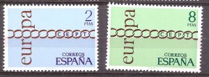Spain - 1971 - Mi. 1925-26 (CEPT) - MNH - RB130