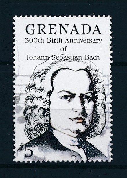 [95056] Grenada 1985 Music Bach From Set MNH