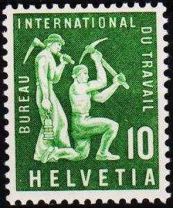 Switzerland. 1952 10c S.G.LB92 Unmounted Mint