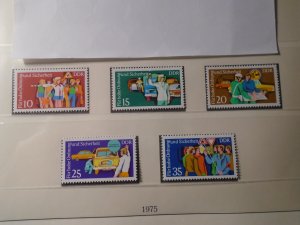 Germany  DDR   #  1678-82  MNH