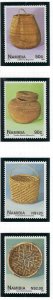 Namibia 930-33 MNH 1997 Baskets  (an7125)