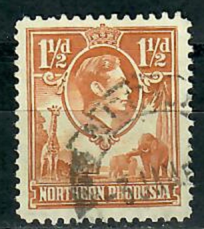 Northern Rhodesia #30 used single