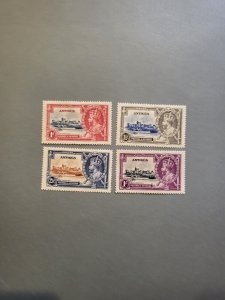 Stamps Antigua Scott #77-80 h