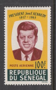 Senegal C40 John F Kennedy MNH VF