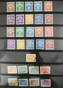 EDW1949SELL : YUGOSLAVIA Old Time Mint & Used collection. Nicely displayed.