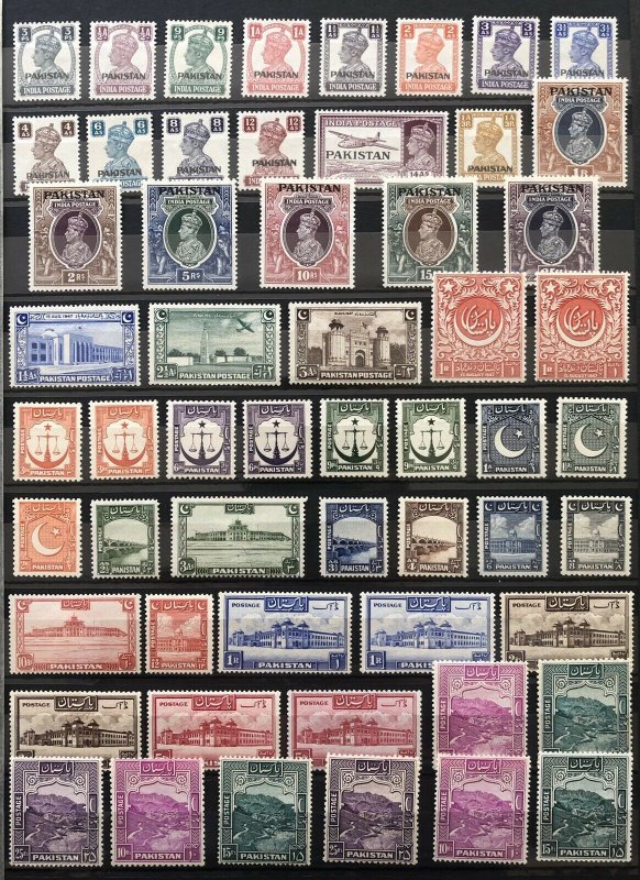 PAKISTAN 1947 TO 2019 COMPLETE COLLECTION (MH) HIGH C.V