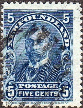 Newfoundland 85 - Used - 5c George V as Duke (1899) (cv $4.45) (1)