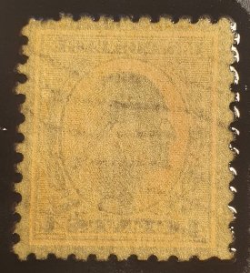 1916, US 4c, Used, well centered, Ribbed paper, Sc 465