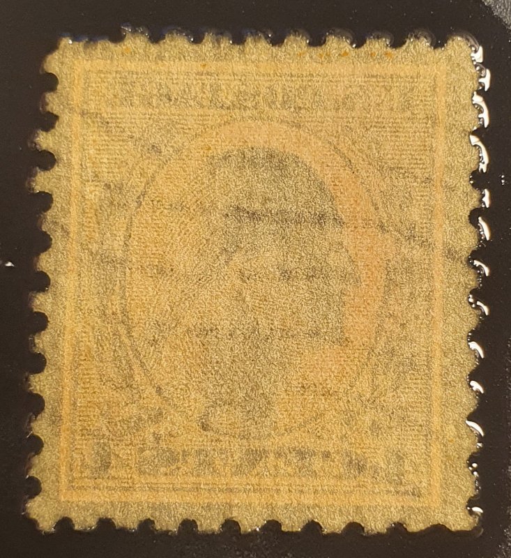 1916, US 4c, Used, well centered, Ribbed paper, Sc 465