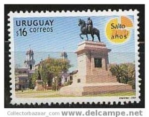 Uruguay MNH STAMP TOPIC SCULPTURE MONUMENT