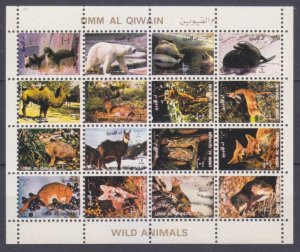 1972 Umm Al Qiwain 1146-1161ZB Fauna 45,00 €