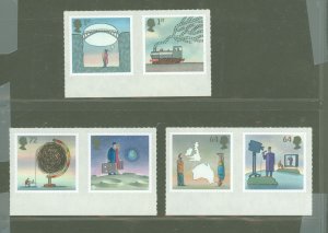 Great Britain #2450-2455  Single (Complete Set)