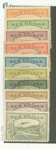 New Guinea #C46-C55 Unused