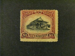 Malaya-Kedah #42 used  a21.9 3208