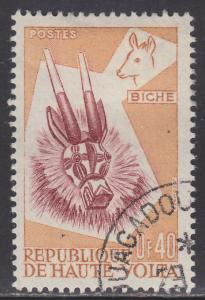 Burkina Faso 85 Deer Mask 1960