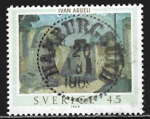 Sweden #821c   used