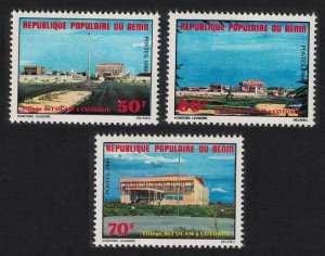 Benin Common African and Mauritian Organisation 3v 1980 MNH SG#798-800