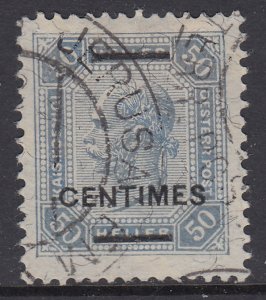 Austria - Österreich 1905 Kreta offices Abroad - Michel 11b cv 1950$ used