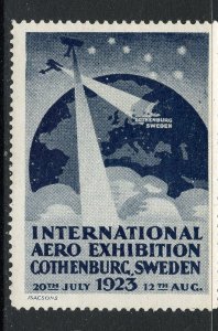 Label, International Air show in Cothenburg 1923. (5)