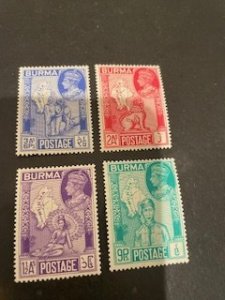 Burma sc 66-69 MNH comp set