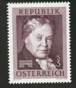 Austria Scott 758 MNH** 1966 Eschenback stamp