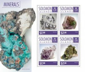 SOLOMON ISLANDS 2014 SHEET MINERALS slm14617a