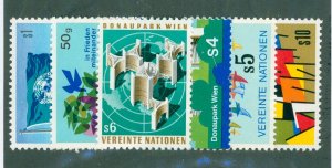 U.N. VIENNA 1-6 MH BIN $2.00