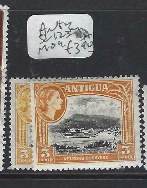 ANTIGUA (P2103B)   QEII  3C  SG 123-123A    MOG