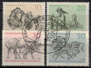  Germany - Berlin - Scott 9N275a-9N275d w/ Commemorative Cancl