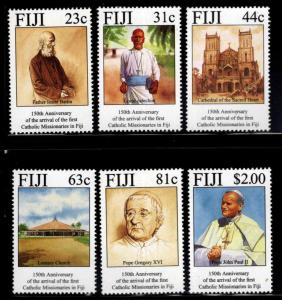 FIJI Scott 713-718 MH* Catholic Missionary set