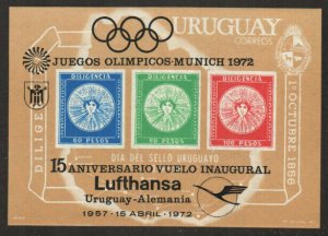 Uruguay Stamp 771A  - Stamps similar to Scott 1-3