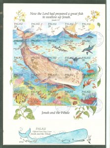 Palau 321 1993 Animals, FDC