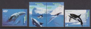 L94-97 AAT Whales and Dolphins MNH