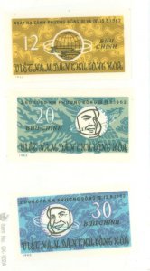 Vietnam/North (Democratic Republic) #258-260 Unused Single (Complete Set) (Space)