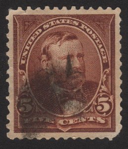 1894, US, 5c, Grant, Used, Well centered, Sc 255