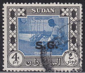 Sudan O54 Weaving, Official 1951