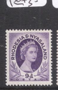 Rhodesia & Nyasaland SG 8 MNH (1dlz)