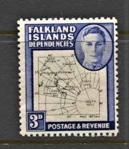 STAMP STATION PERTH -Falkland Is.Dep.#1L4 MNH OG VF Thin Maps CV$25 (Set CV$130)