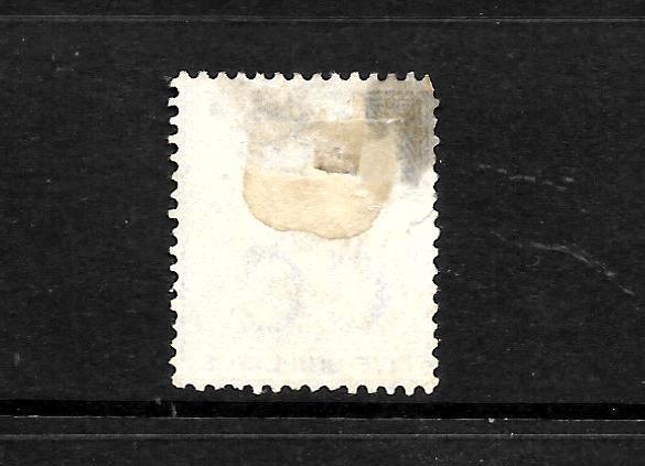 TOBAGO  1879  5/-   QV   FU  SG 5