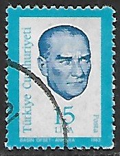 Turkey # 2263 - Kemal Atatürk - used -....{DGr11}