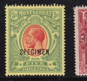 Montserrat Stamp SPECIMEN SG Scott 42 About $100 cv Mint Hinged 48