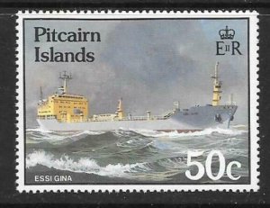 PITCAIRN ISLANDS SG275 1985 50c SHIPS MNH