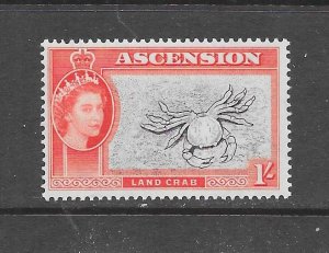 FISH - ASCENSION #71 LAND CRAB MNH