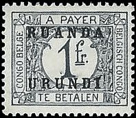 RUANDA-URUNDI   #J7 MNH (1)