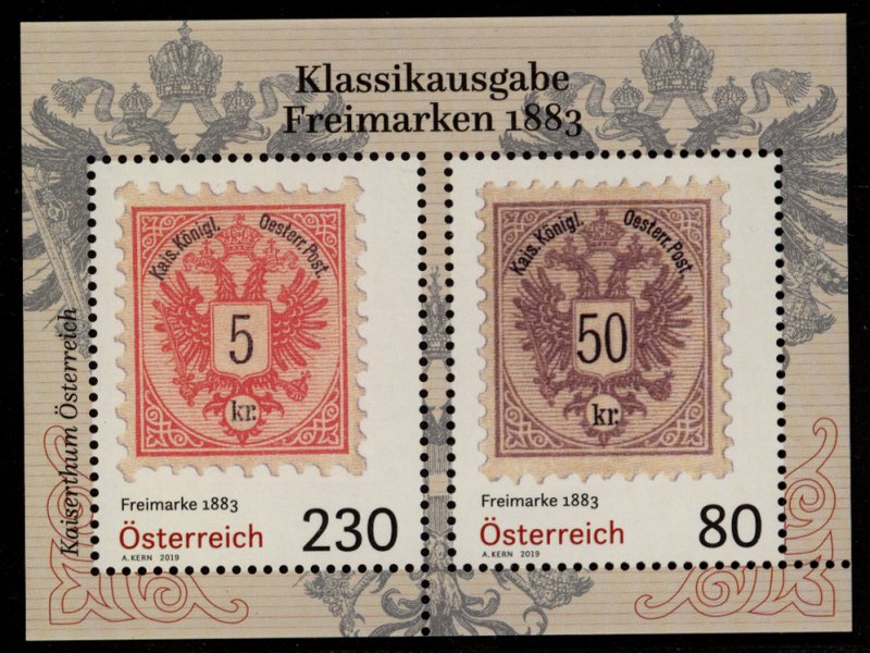 Austria 2019  Scott #2800 MNH (U.S. only)